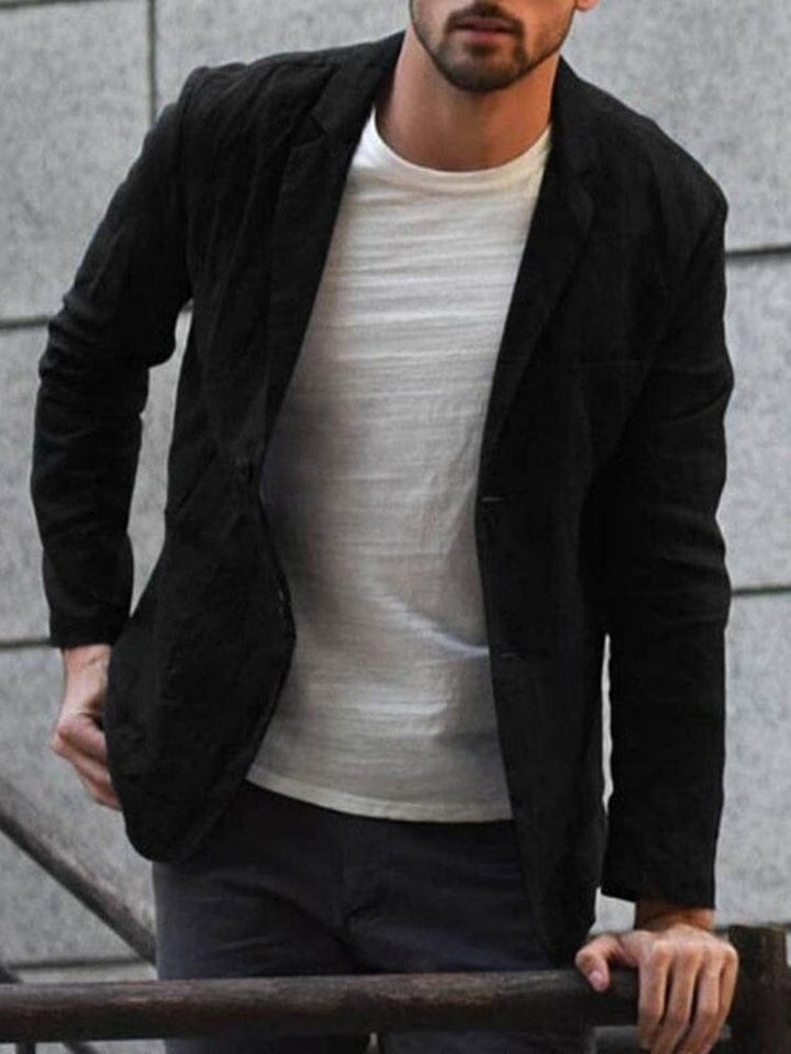 Cole | Blazer décontracté en coton doux