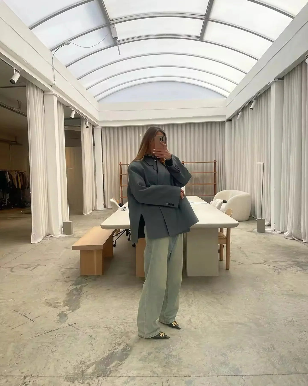 Ina | Blazer oversized moderne pour femmes