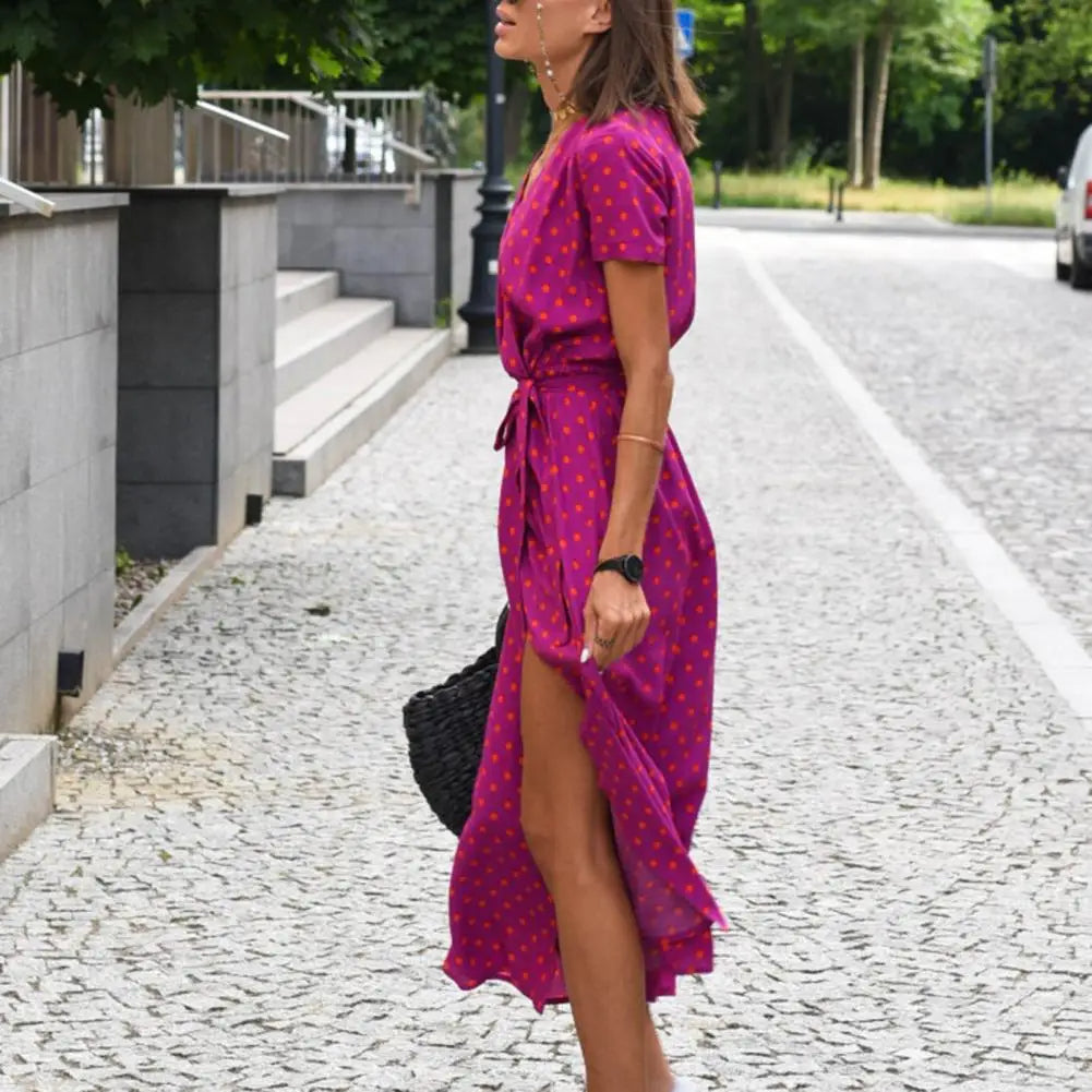 Inez | Élégante Robe d'Été Mi-longue pour Femmes