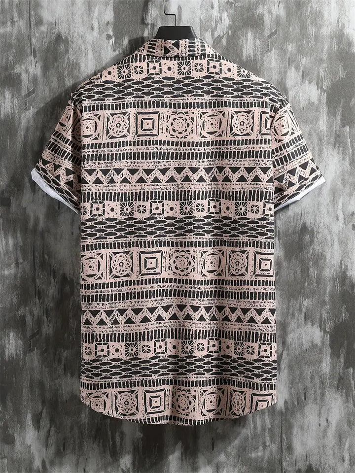 Jimmy | Blouse ethnique géométrique pour hommes