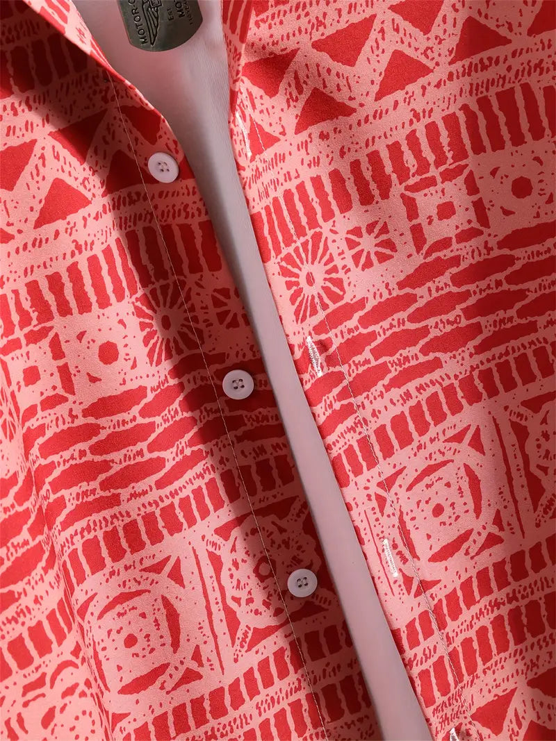 Jimmy | Blouse ethnique géométrique pour hommes