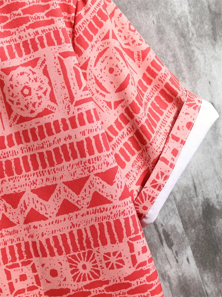 Jimmy | Blouse ethnique géométrique pour hommes