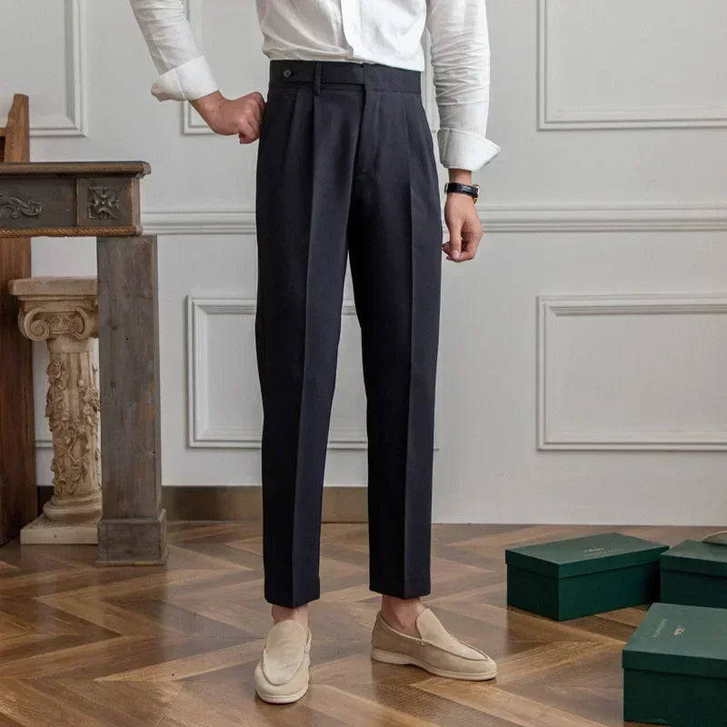 King | Élégants pantalons droits de cérémonie pour hommes