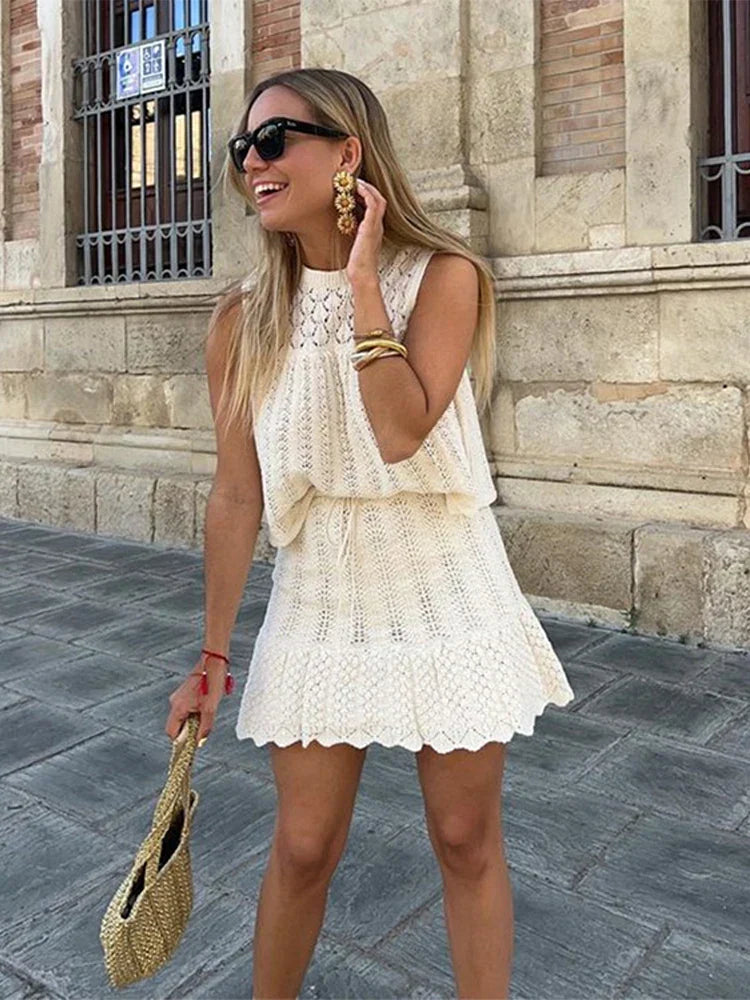 Thekla | Ensemble Femme Jupe Courte Sans Manches