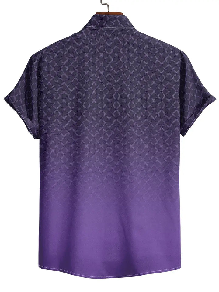 Leif | Blouse décontractée à manches courtes pour hommes