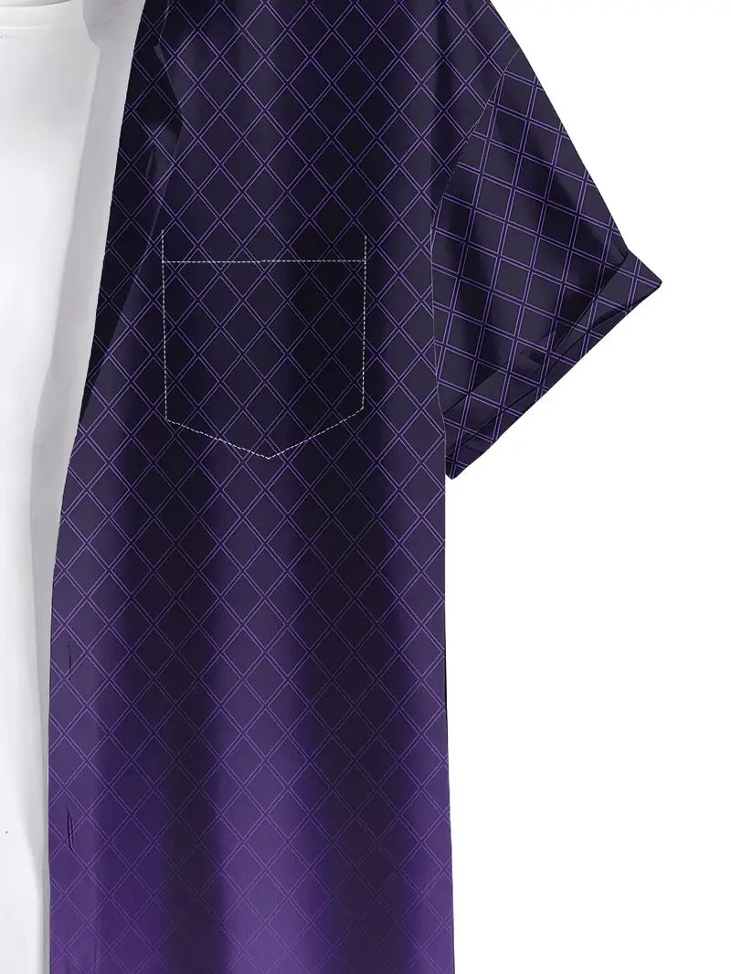 Leif | Blouse décontractée à manches courtes pour hommes