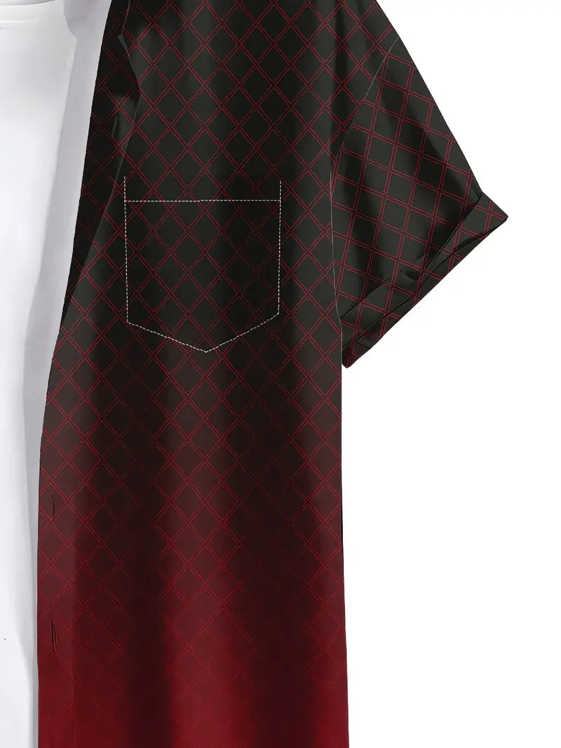 Leif | Blouse décontractée à manches courtes pour hommes