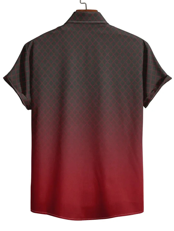 Leif | Blouse décontractée à manches courtes pour hommes