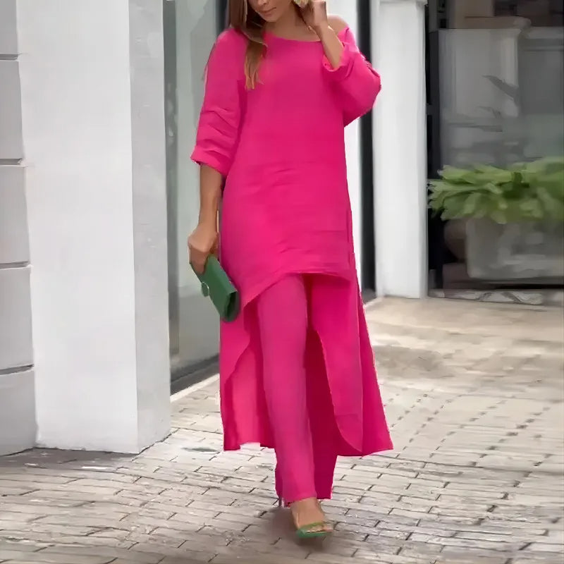 Louise | Ensemble Moderne Asymétrique pour Femme