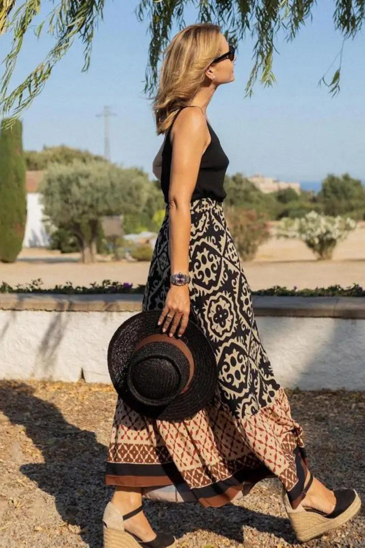 Orla | Jupe d'été détaillée