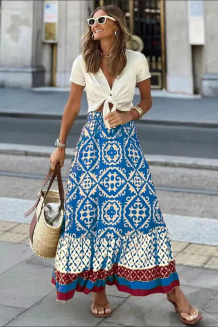 Orla | Jupe d'été détaillée