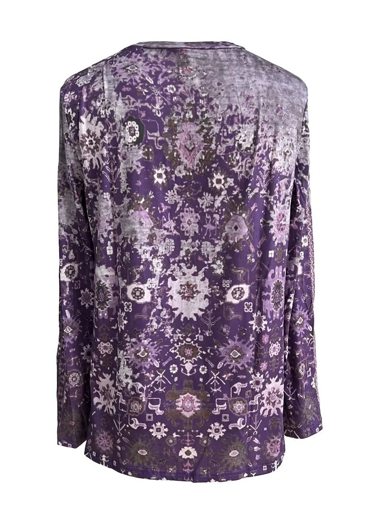 Mona | T-shirt fleuri élégant pour femmes