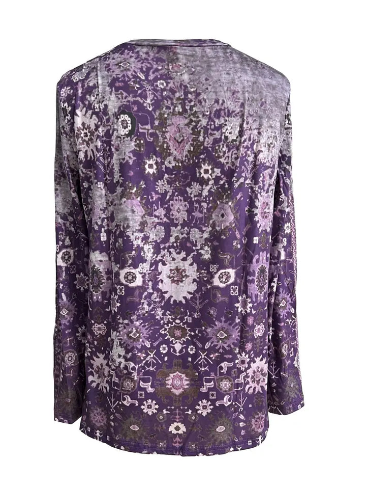 Mona | T-shirt fleuri élégant pour femmes