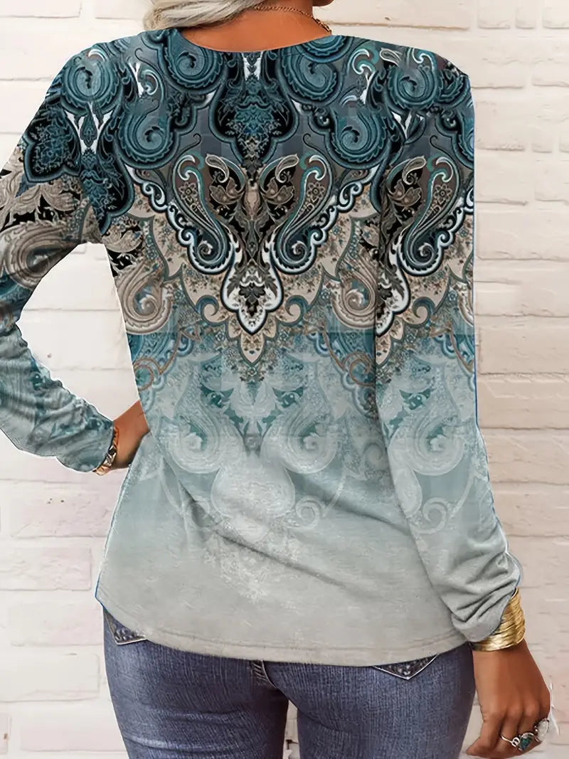 Mona | T-shirt fleuri élégant pour femmes