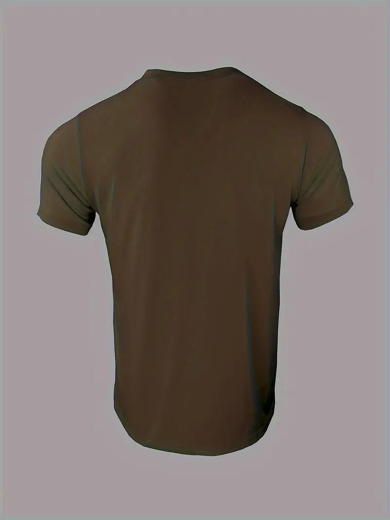 Morrow | T-Shirt Henley Élégant pour Hommes