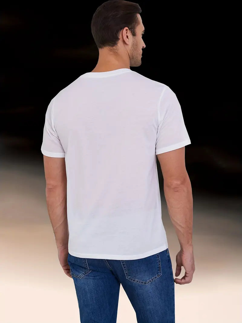 Morrow | T-Shirt Henley Élégant pour Hommes
