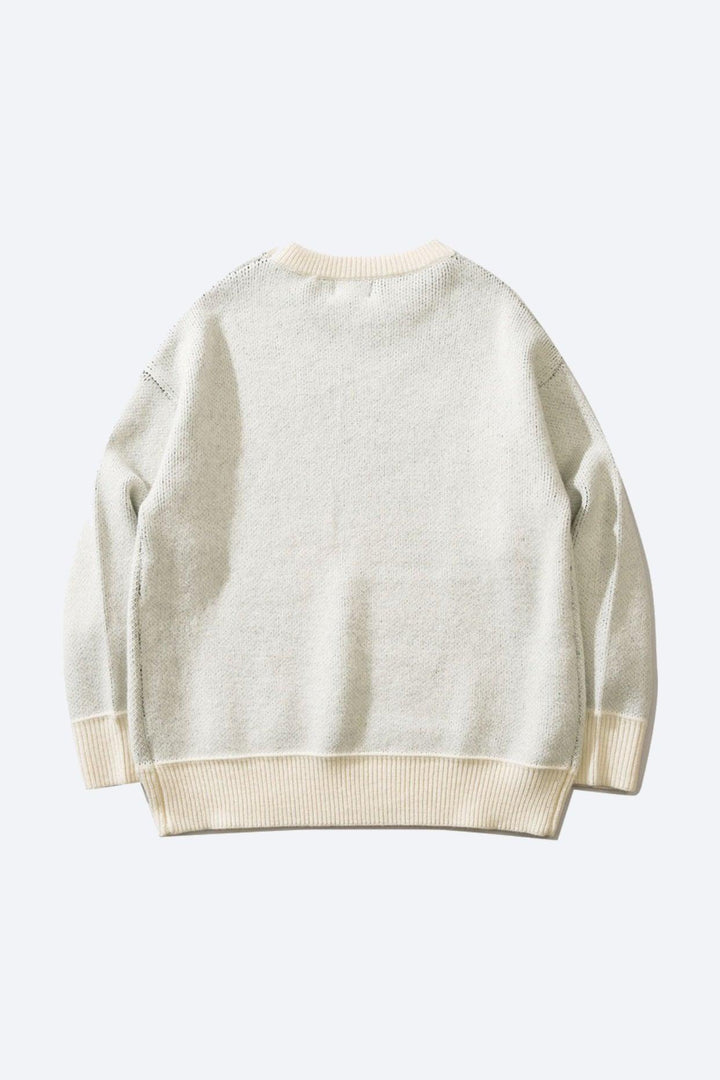 Aandreilee | Pull imprimé chien pour homme