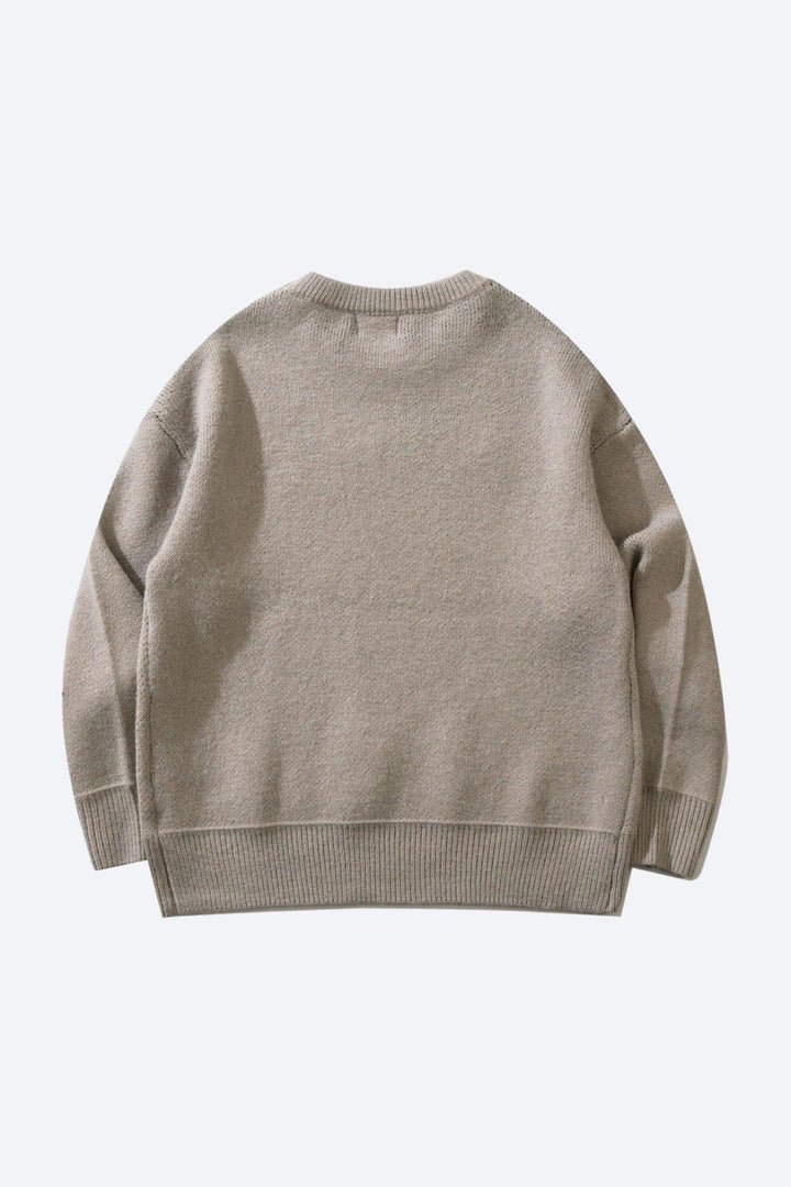 Aandreilee | Pull imprimé chien pour homme