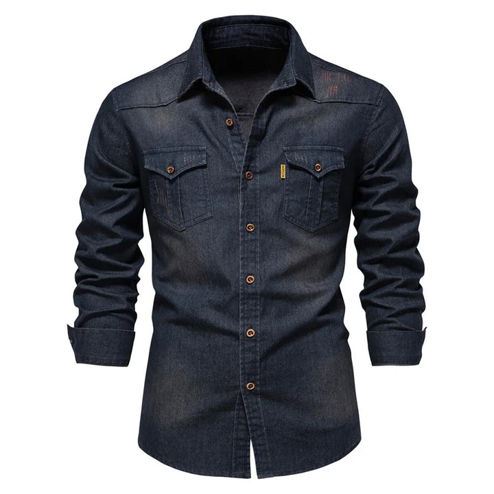 Newton | Chemise élégante en denim pour homme
