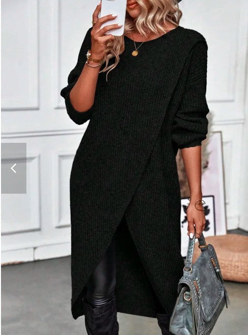 Mahalia | Robe pull élégante et cosy pour femmes