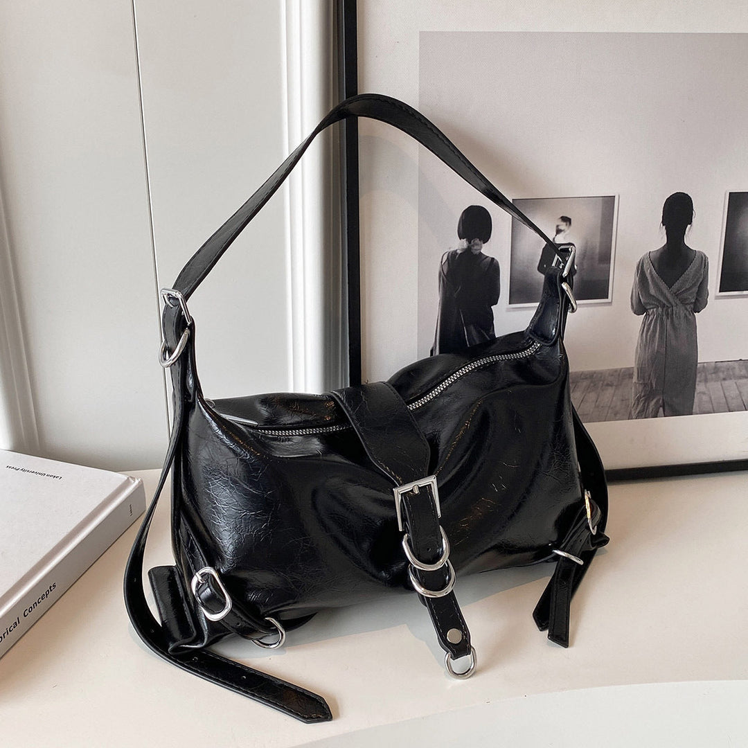 Manola | Sac à épaule chic en cuir femme