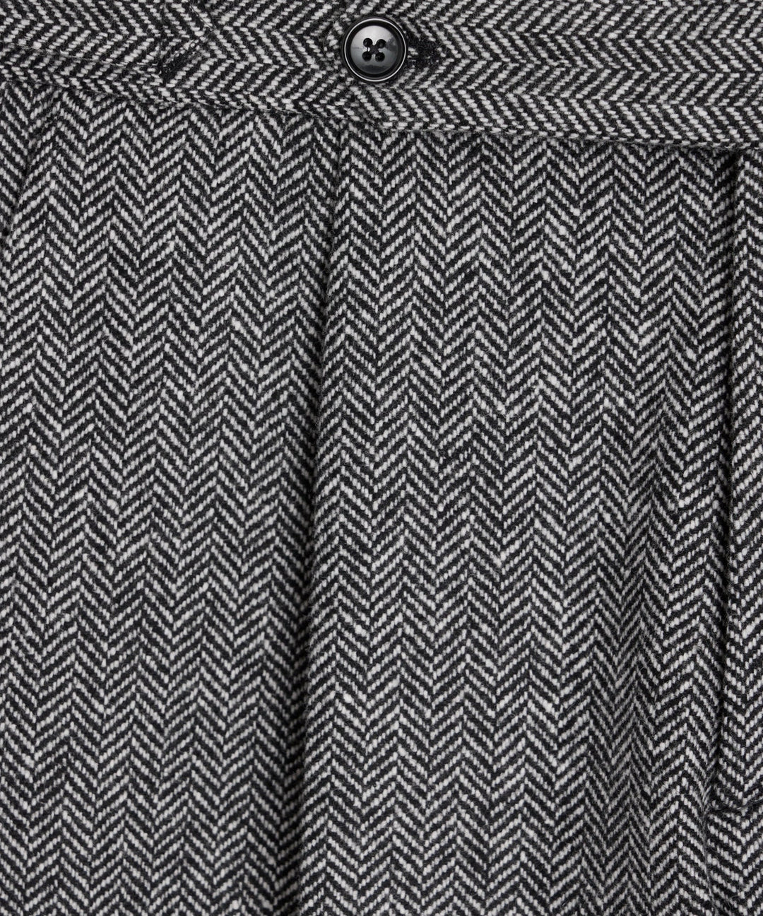 Mansur | Pantalon en laine Donegal gris pour homme