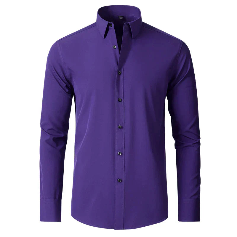 Alberto | Blouse infroissable et élégante pour hommes