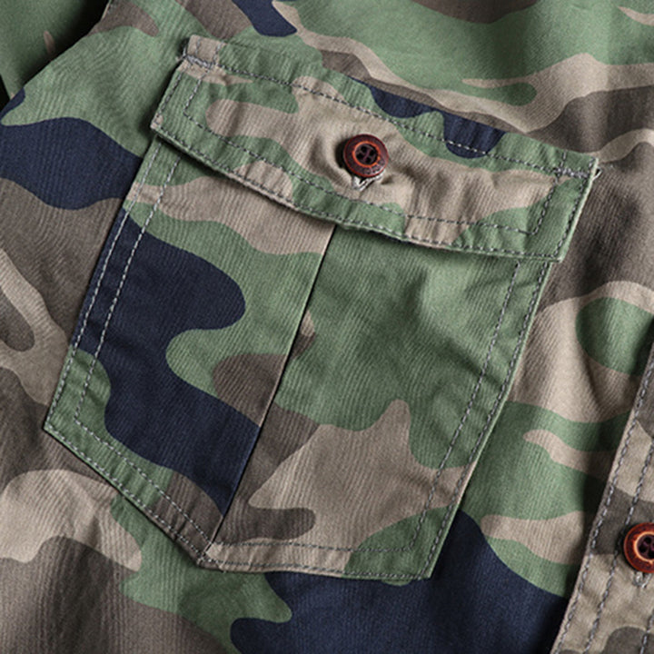 Kerim | Chemise à manches longues camouflage pour hommes