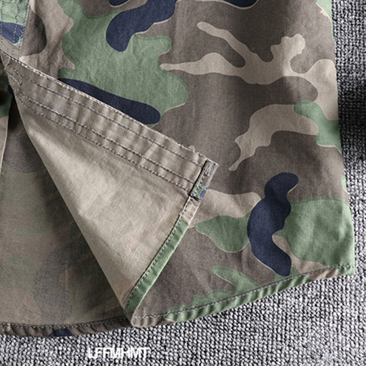 Kerim | Chemise à manches longues camouflage pour hommes