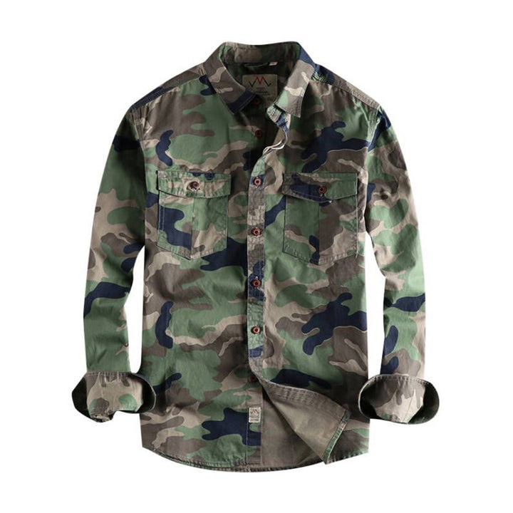 Kerim | Chemise à manches longues camouflage pour hommes