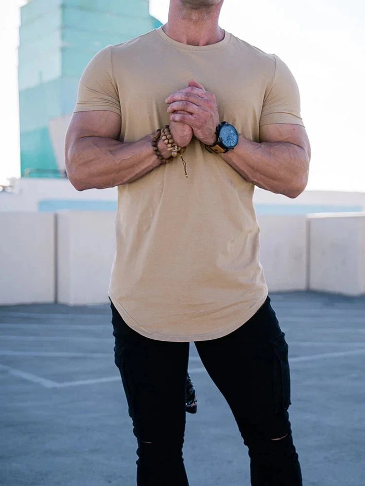 Rey | T-shirt athlétique sculptant pour hommes