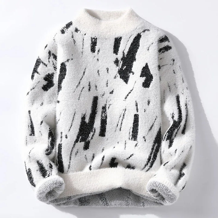 Matauc | Pull abstrait élégant pour hommes