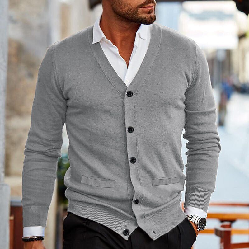 Agostinho | Cardigan Confortable en Maille pour Hommes