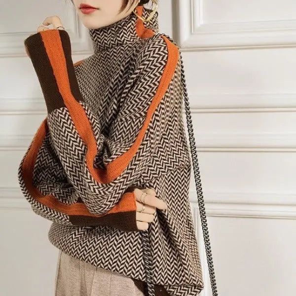 Kaija | Pull col roulé élégant pour femmes