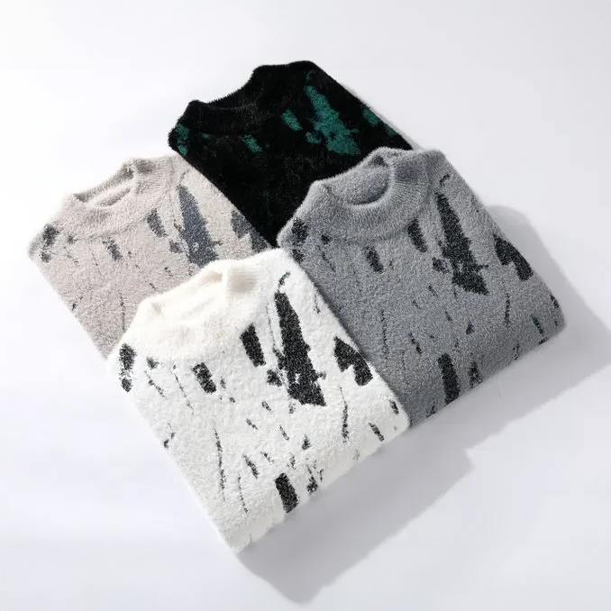 Matauc | Pull abstrait élégant pour hommes