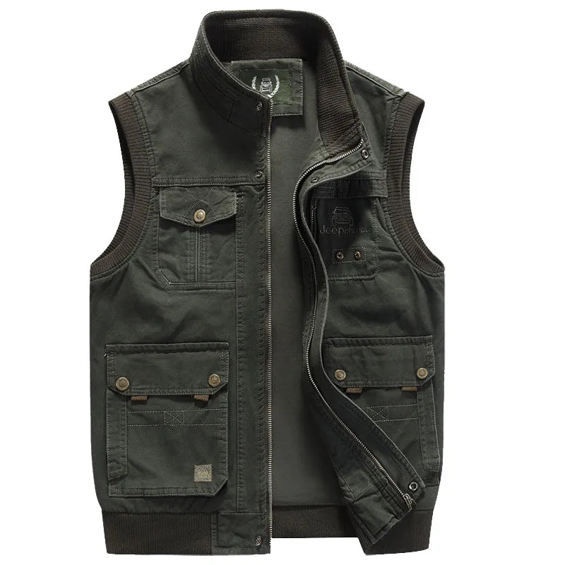Gunvald | Gilet multi-poches vintage pour homme