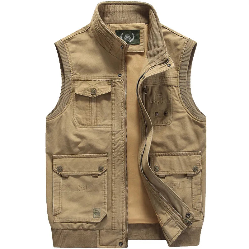 Gunvald | Gilet multi-poches vintage pour homme