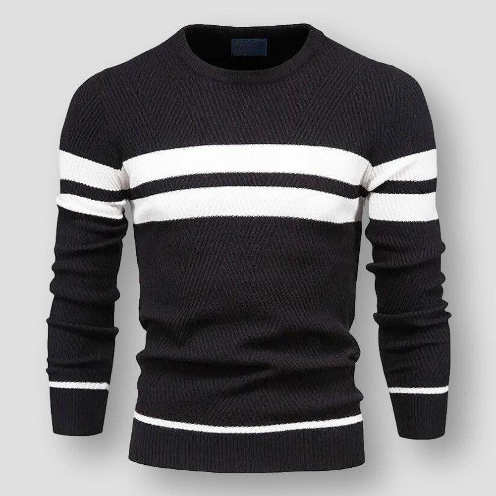 Teo | Pull rayé chic pour hommes