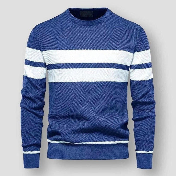 Teo | Pull rayé chic pour hommes