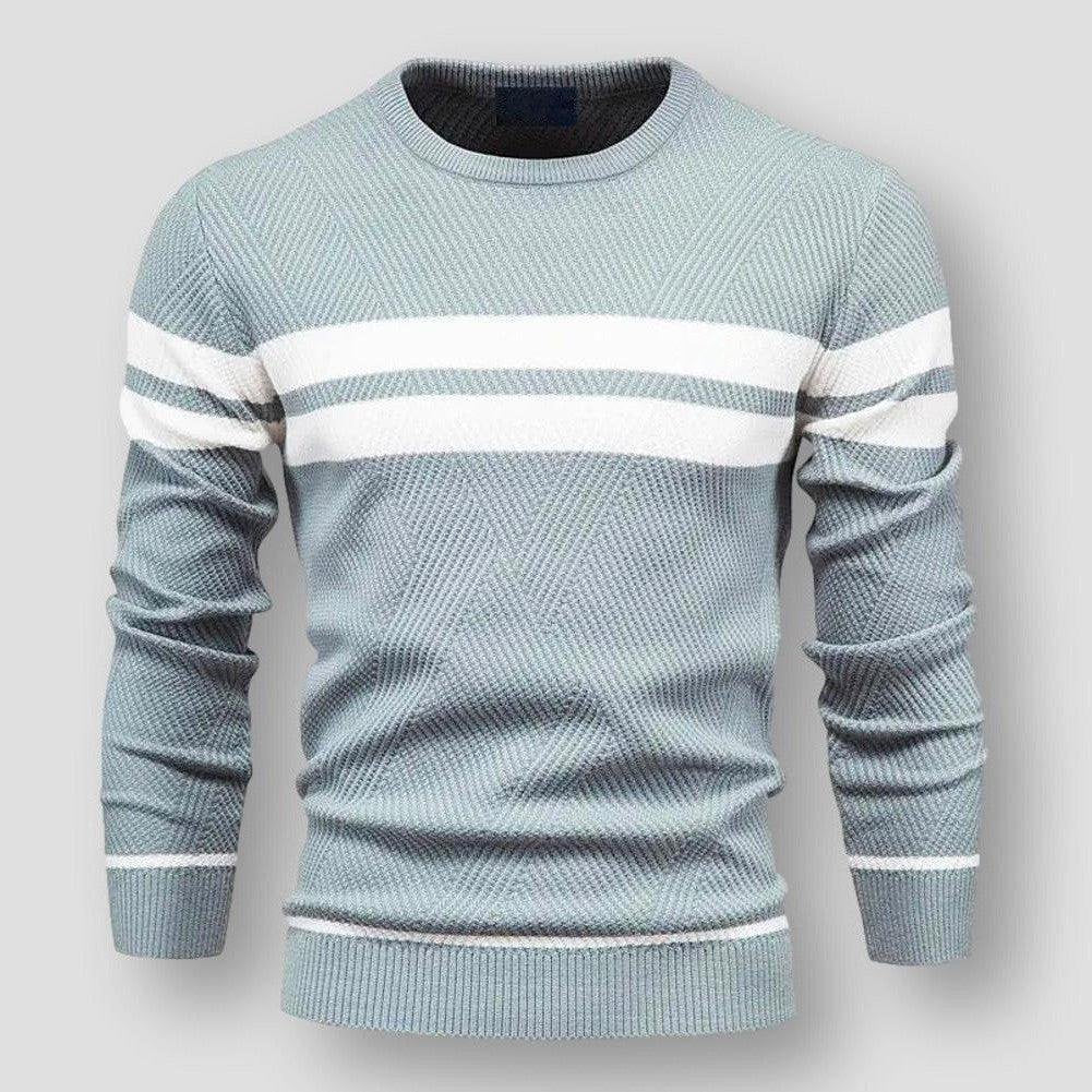 Teo | Pull rayé chic pour hommes