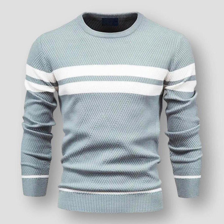 Teo | Pull rayé chic pour hommes