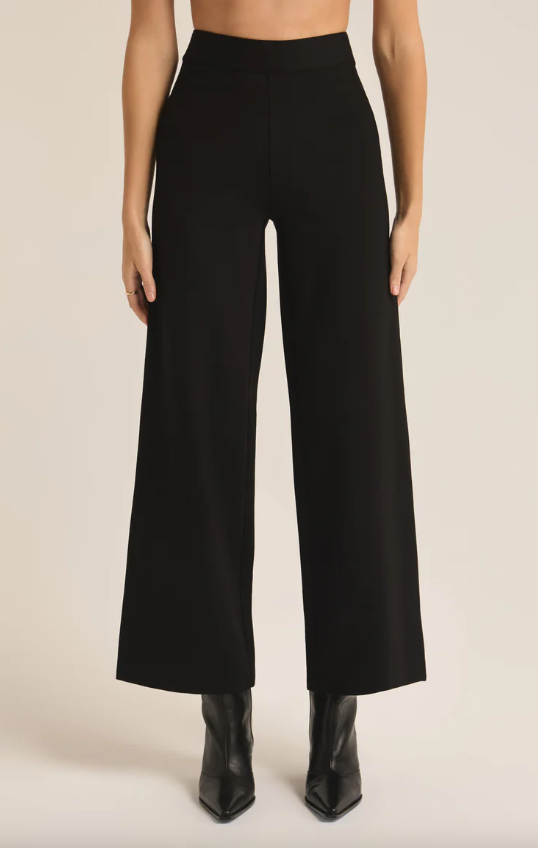 Yvette | Pantalon structuré en tissu ponte pour femme