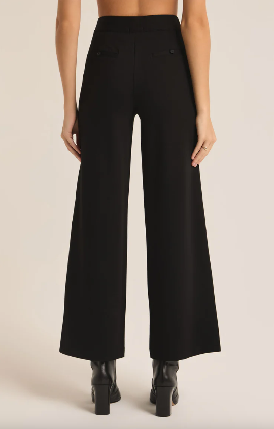 Yvette | Pantalon structuré en tissu ponte pour femme