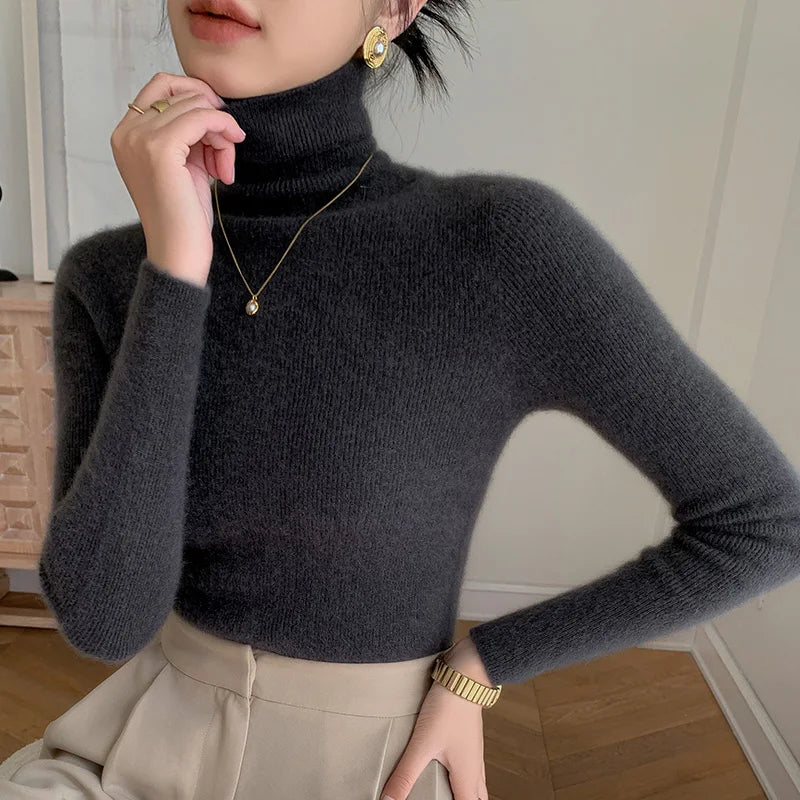 Geralyn | Col roulé douillet pour femmes