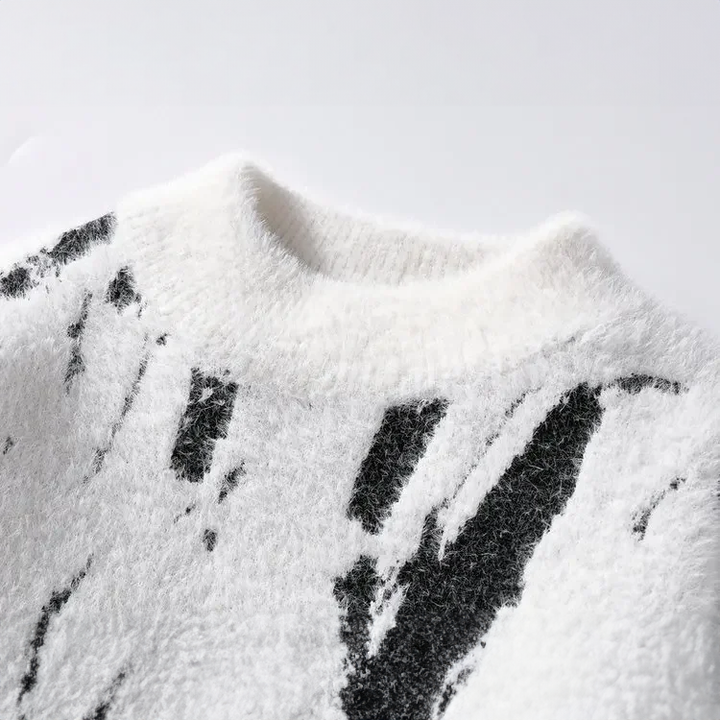 Matauc | Pull abstrait élégant pour hommes