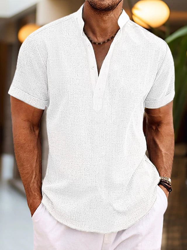 Silas | Chemise en lin pour hommes 3