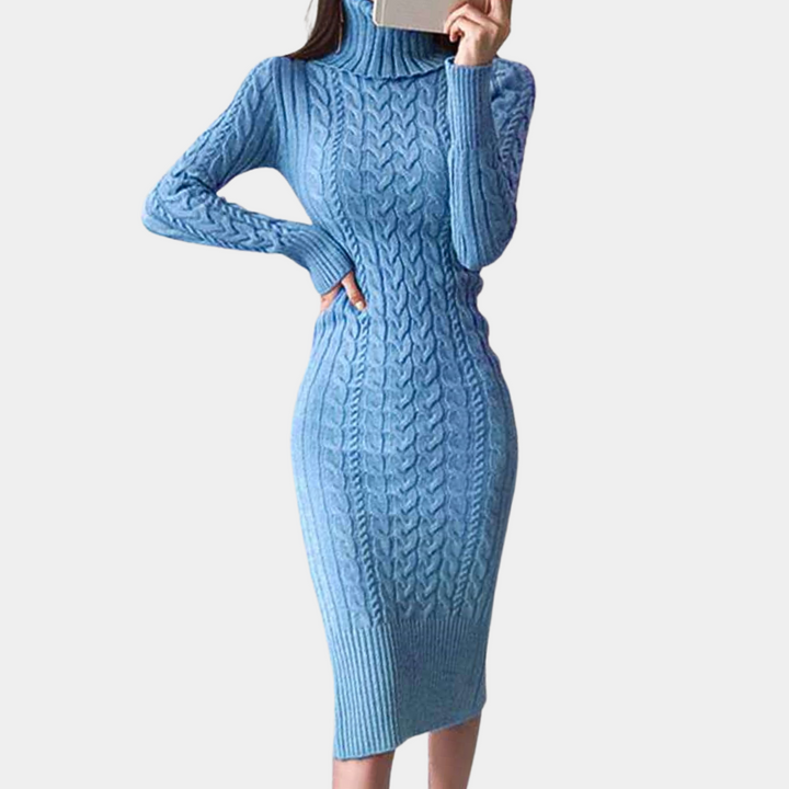Rajani | Robe pull en maille décontractée pour femmes