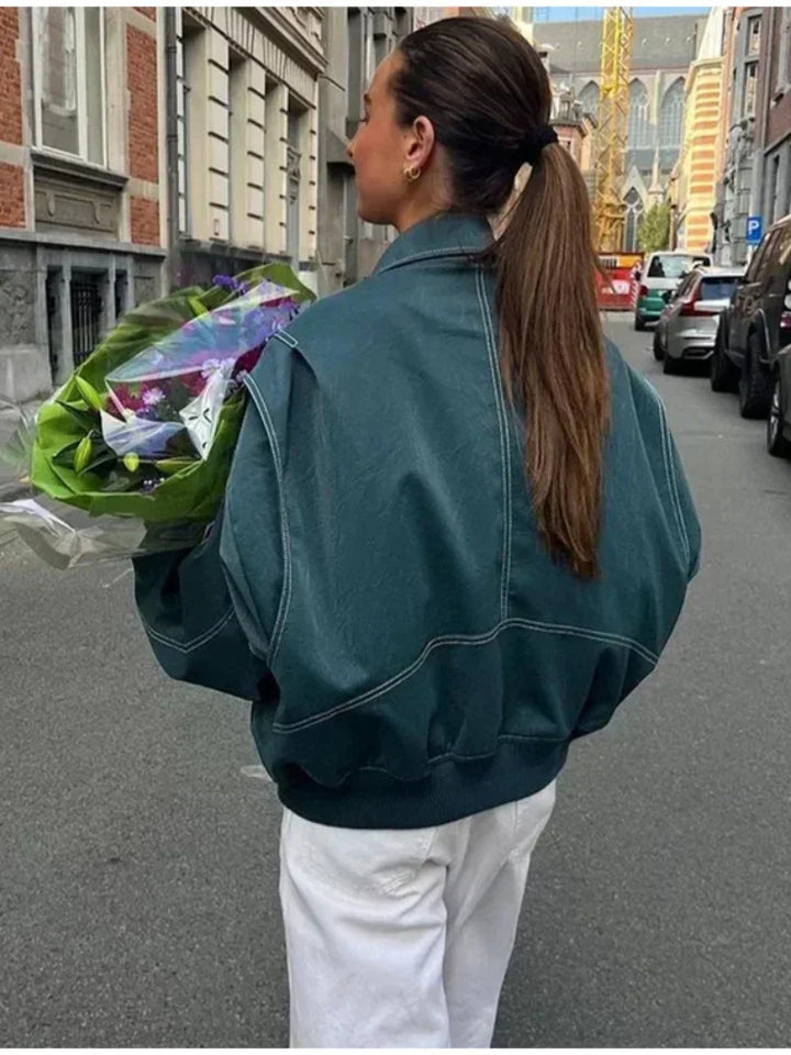 Therese | Élégante Veste Mi-Saison pour Femmes