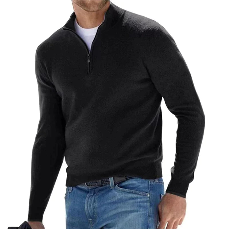 Homme Camionneur Fermeture Éclair Pull – Xavier