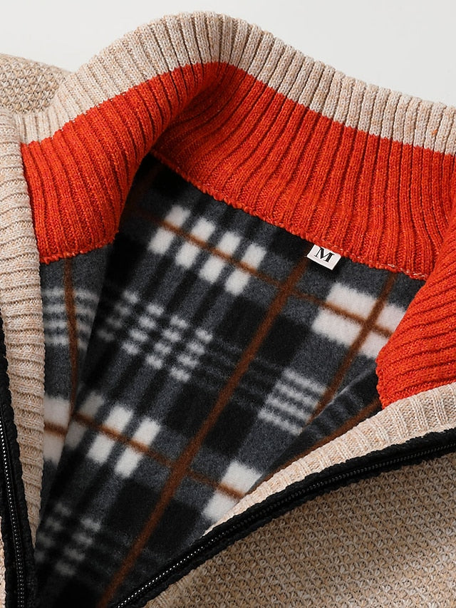 Homme Long Fermeture Éclair Cardigan – Tyler